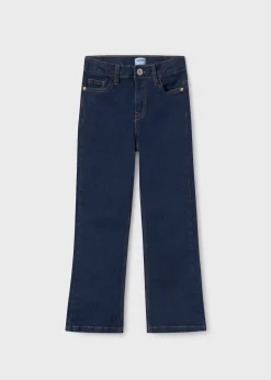 Flash Sale Pantalón vaquero acampanado básico chica Pantalones Y Faldas