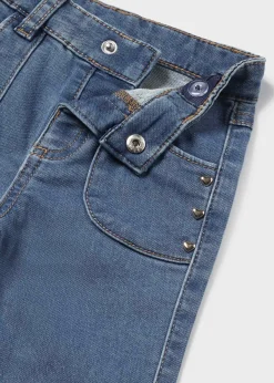 Online Pantalón vaquero acampanado bebé Pantalones Y Petos