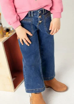 Best Pantalón vaquero acampanado niña Pantalones Y Faldas