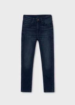 Clearance Pantalón vaquero básico entallado chico Pantalones