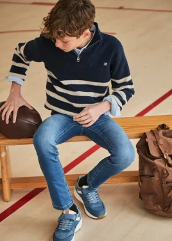 Flash Sale Pantalón vaquero básico entallado chico Pantalones