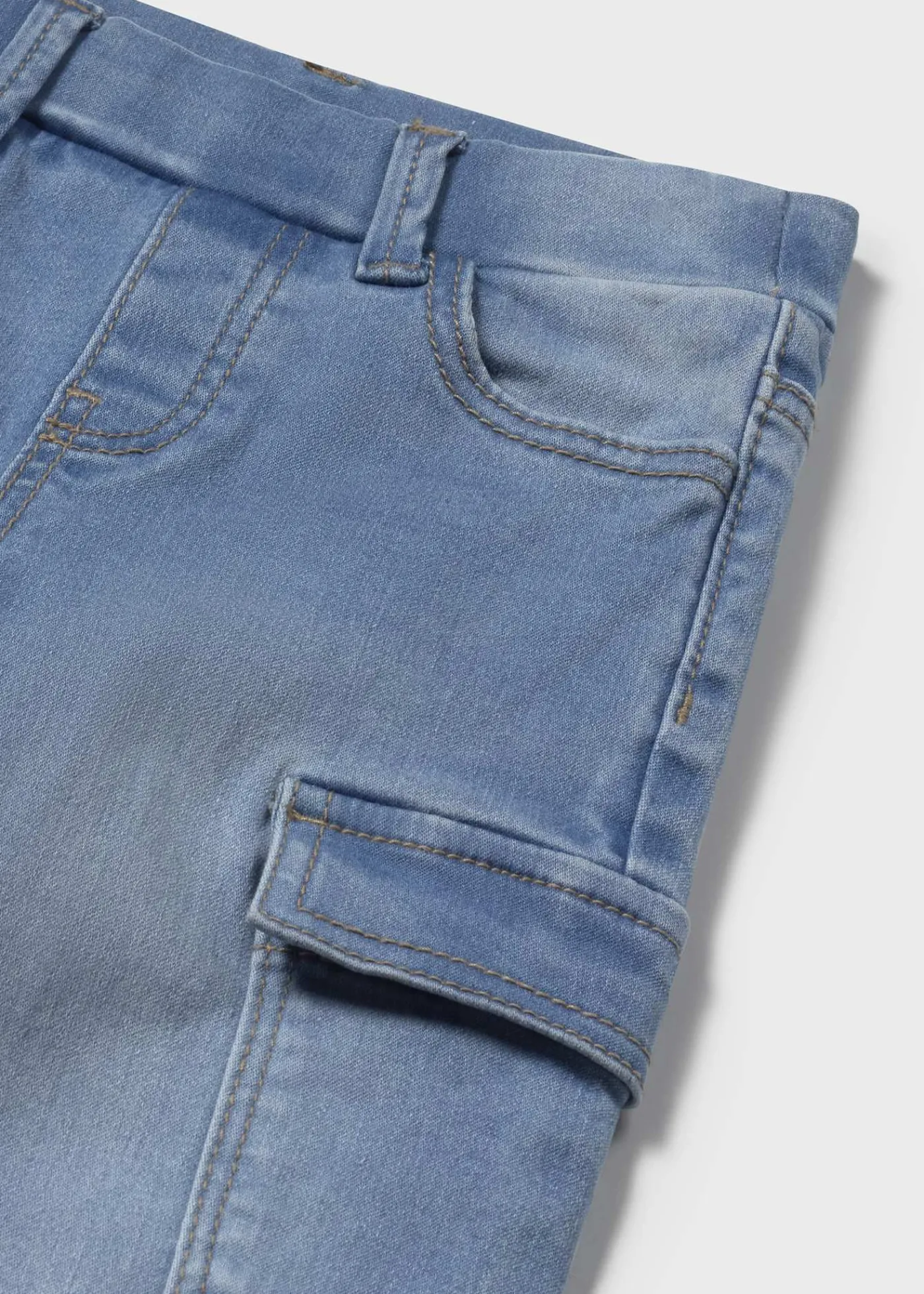 Online Pantalón vaquero cargo bebé Pantalones Y Petos