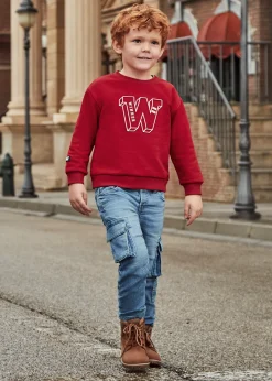 Shop Pantalón vaquero cargo niño Pantalones
