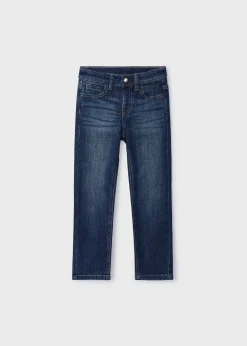Cheap Pantalón vaquero entallado básico niño Pantalones