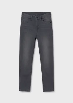 Best Sale Pantalón vaquero entallado chico Pantalones