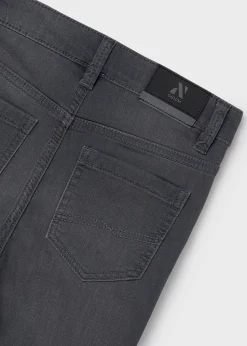 Best Sale Pantalón vaquero entallado chico Pantalones