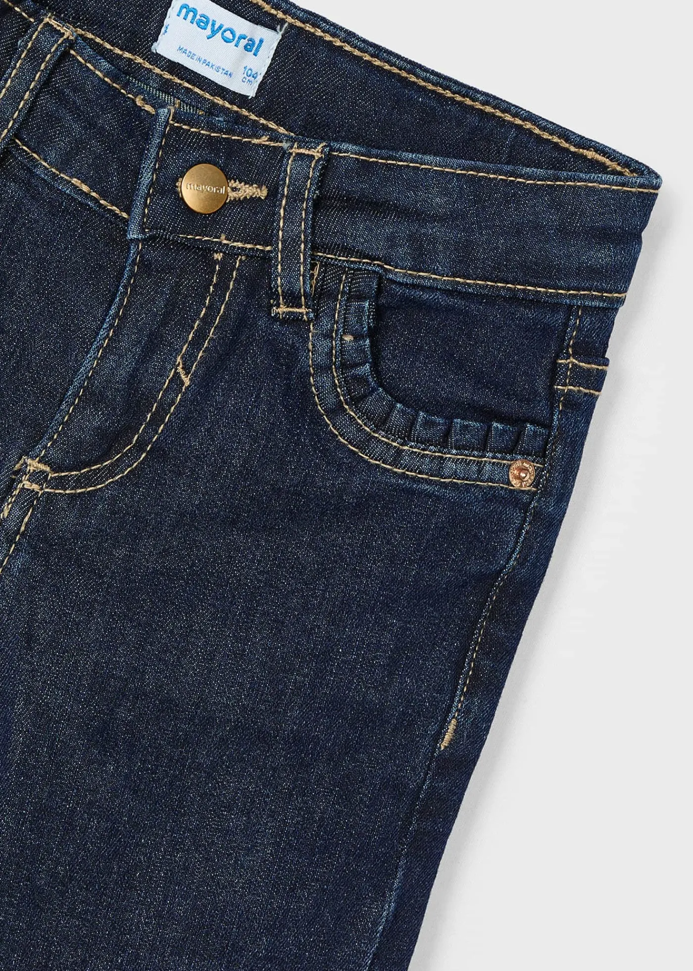 Best Sale Pantalón vaquero pitillo básico niña Pantalones Y Faldas