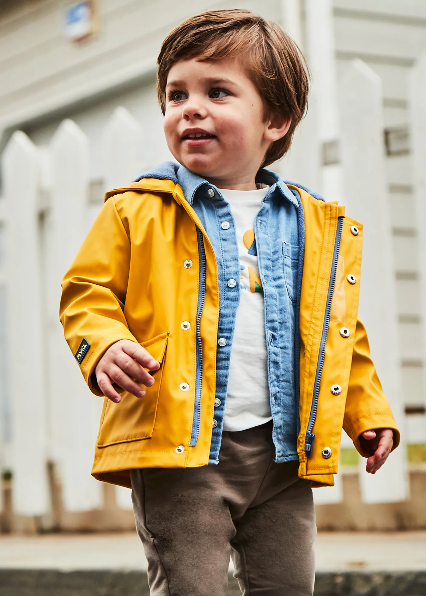 Flash Sale Parka impermeable orejas bebé Abrigos Y Chaquetas