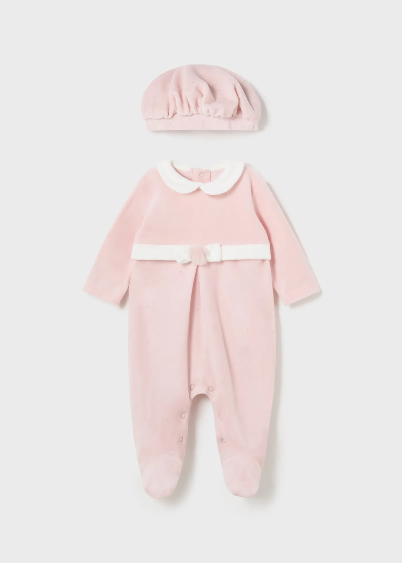 Cheap Pelele con boina tundosado recién nacida Pijamas Y Peleles