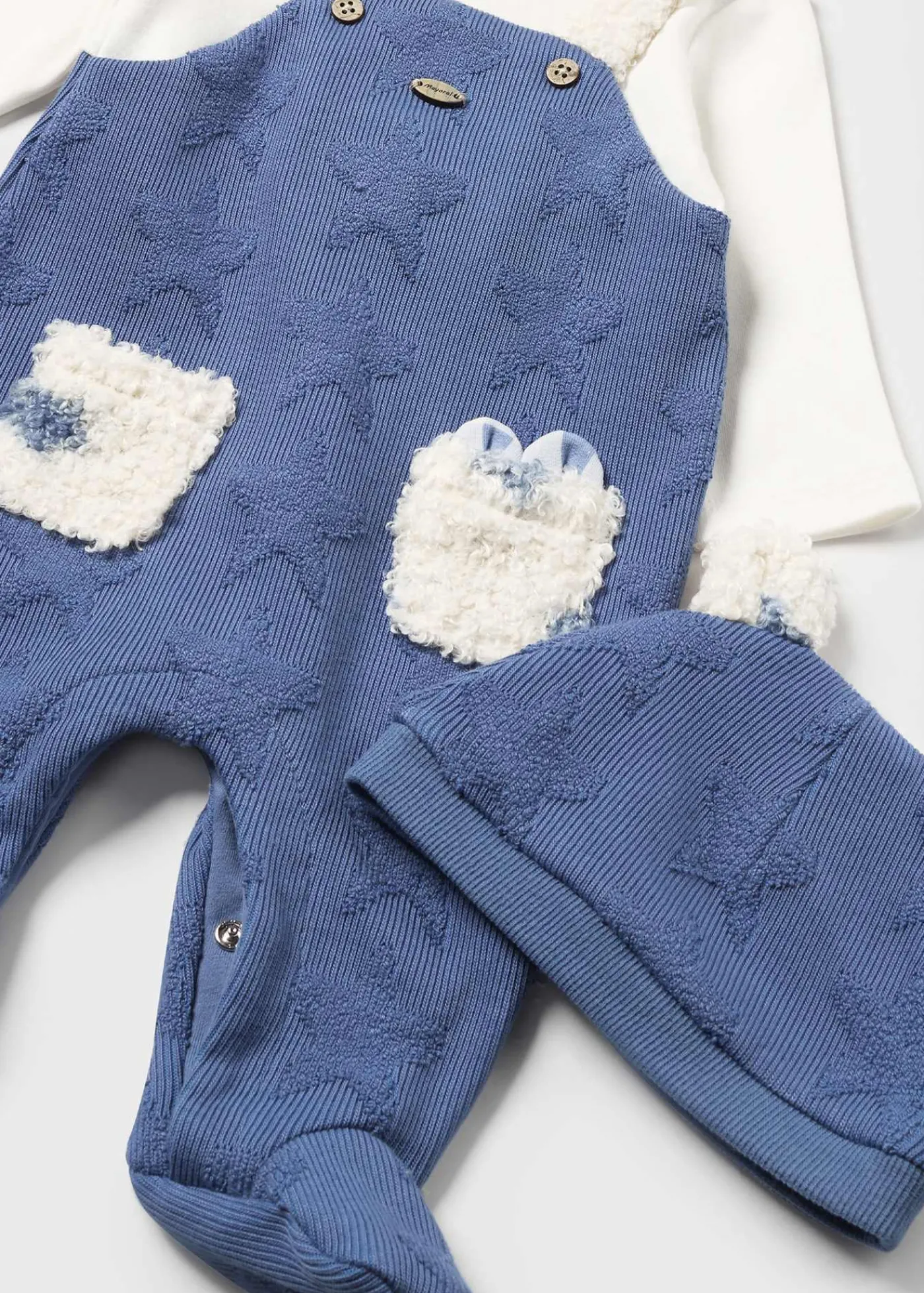 Outlet Pelele con gorro orejitas recién nacido Pijamas Y Peleles