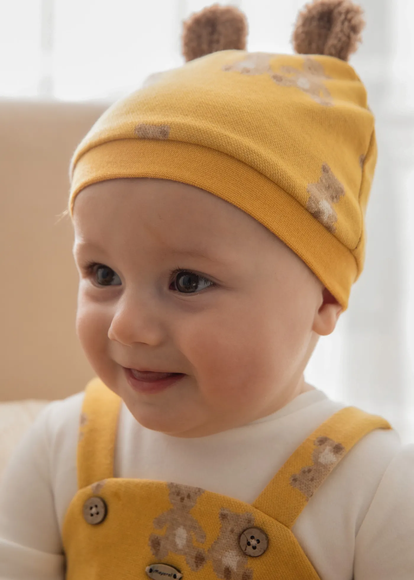 Online Pelele con gorro orejitas recién nacido Pijamas Y Peleles