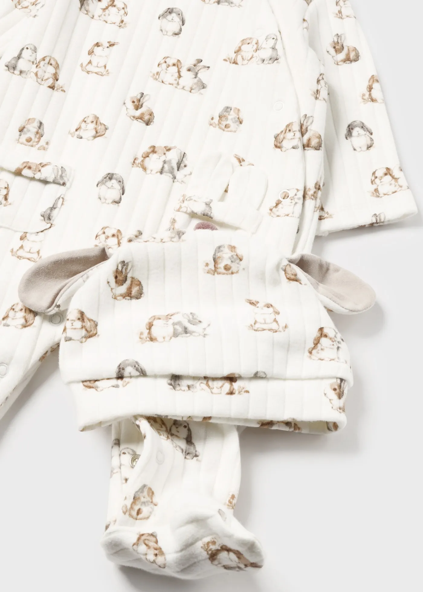 Online Pelele estampado con gorro recién nacido Pijamas Y Peleles