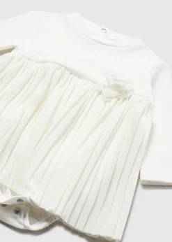 Outlet Pelele falda plisada recién nacida Pijamas Y Peleles