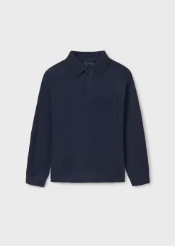 Shop Polo contrastes piqué chico Polos