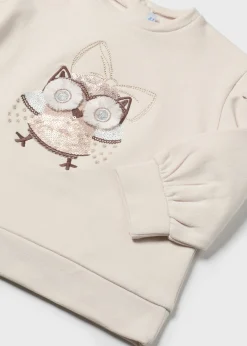 Flash Sale Pullover aplique buho bebé Jerséis Y Sudaderas
