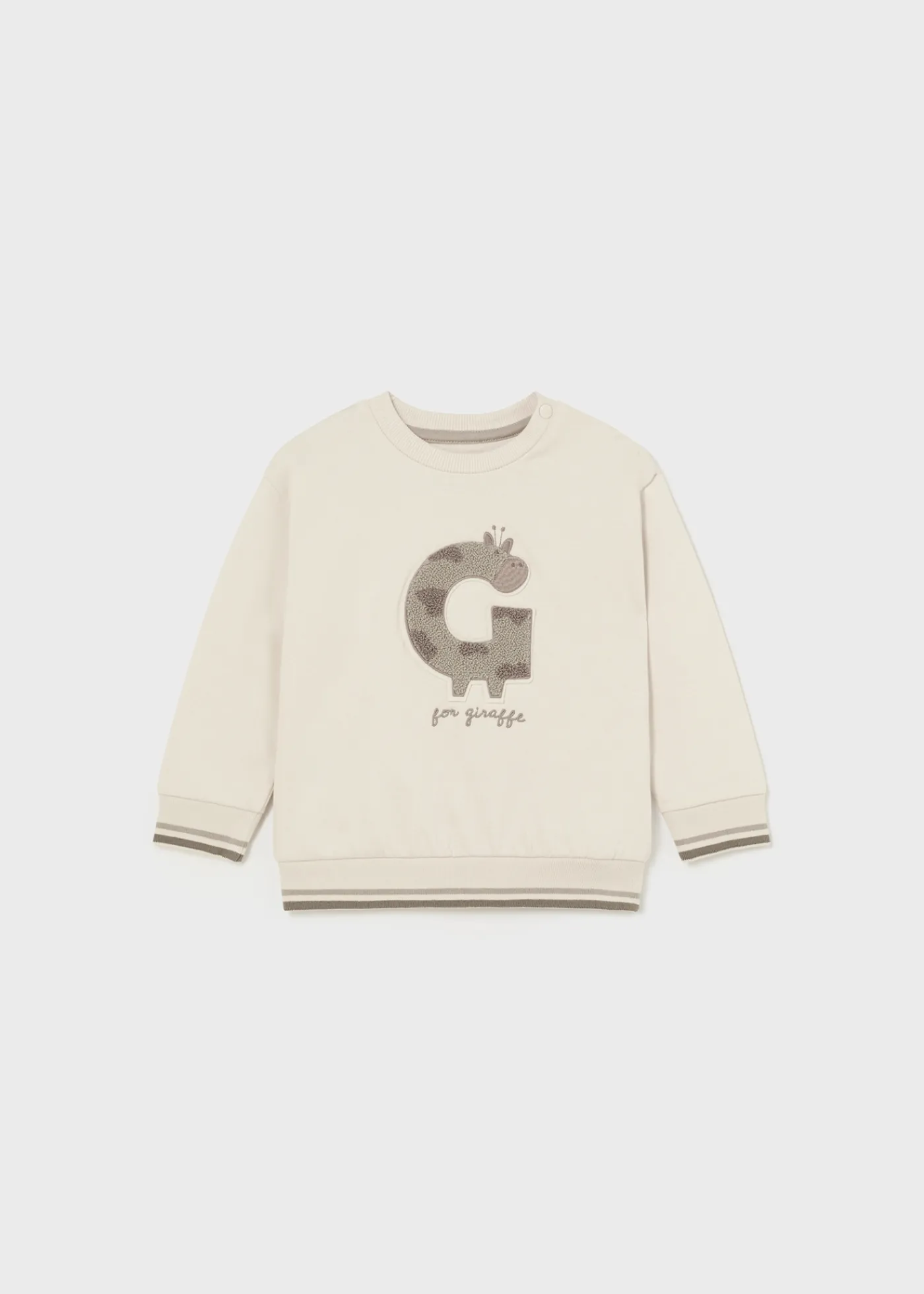 Flash Sale Pullover aplique rizo bebé Jerséis Y Sudaderas