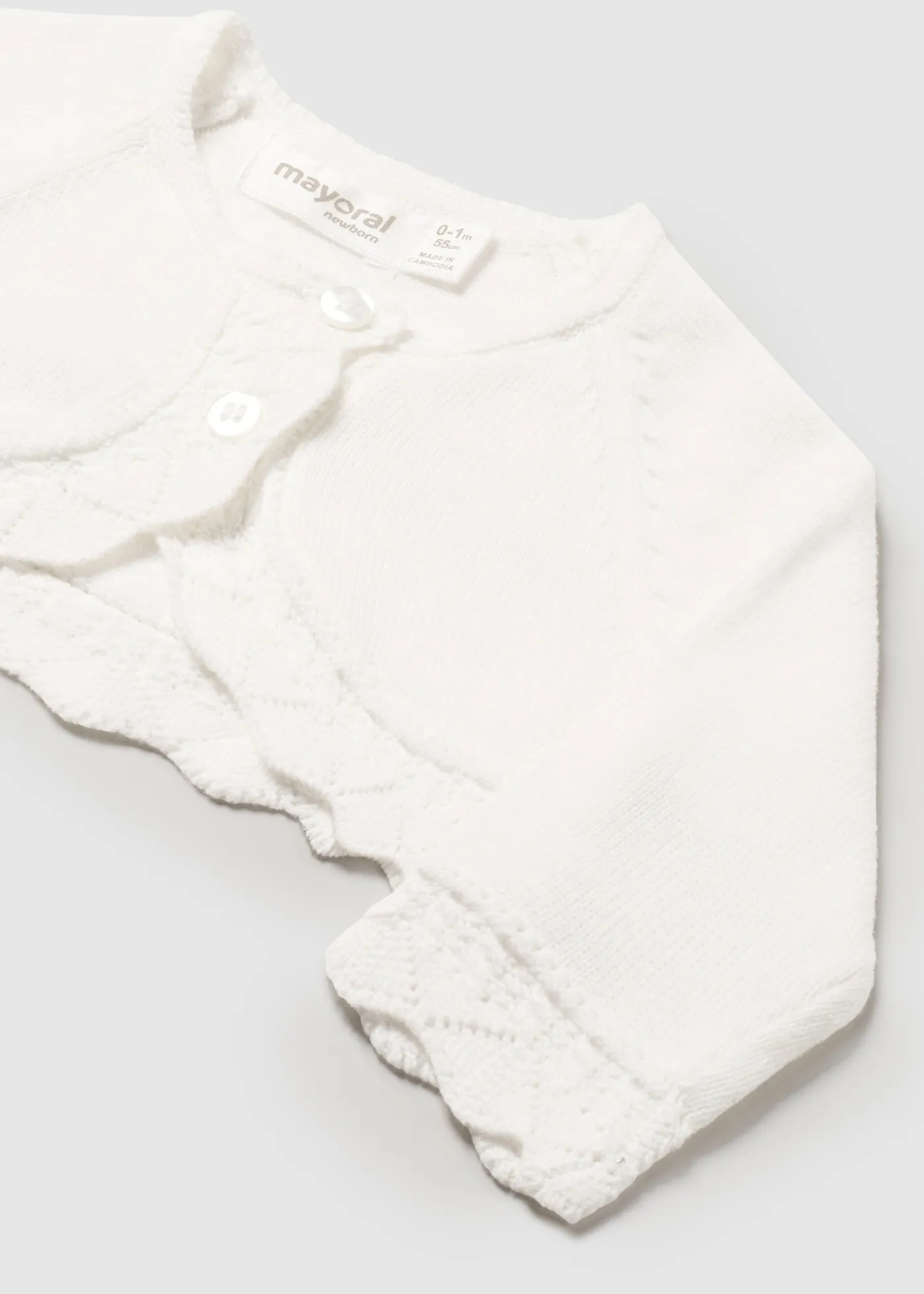 Hot Rebeca bolero tricot recién nacida Rebecas
