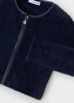 New Rebeca tricot cremallera niña Rebecas Y Chaquetas De Punto