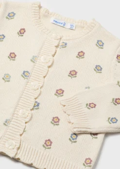 Clearance Rebeca tricot estampada bebé Rebecas