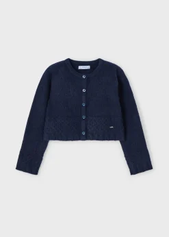 Discount Rebeca tricot estructura niña Rebecas Y Chaquetas De Punto