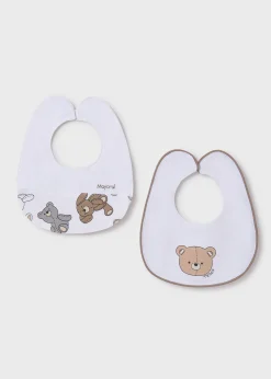 Best Sale Set 2 baberos impermeables bebé Gasas Y Baberos