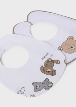 Best Sale Set 2 baberos impermeables bebé Gasas Y Baberos