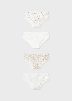 Store Set 4 braguitas niña Ropa Interior