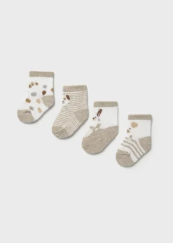 Sale Set 4 calcetines animales recién nacido Accesorios Y Complementos