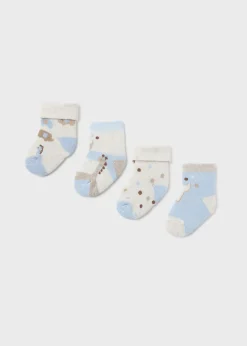 Best Sale Set 4 calcetines animalitos recién nacido Accesorios Y Complementos