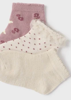 Outlet Set 3 calcetines ondas bebé Accesorios Y Complementos