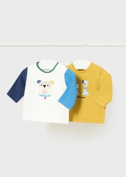 Best Sale Set 2 camisetas estampadas recién nacido Bodies Y Camisetas