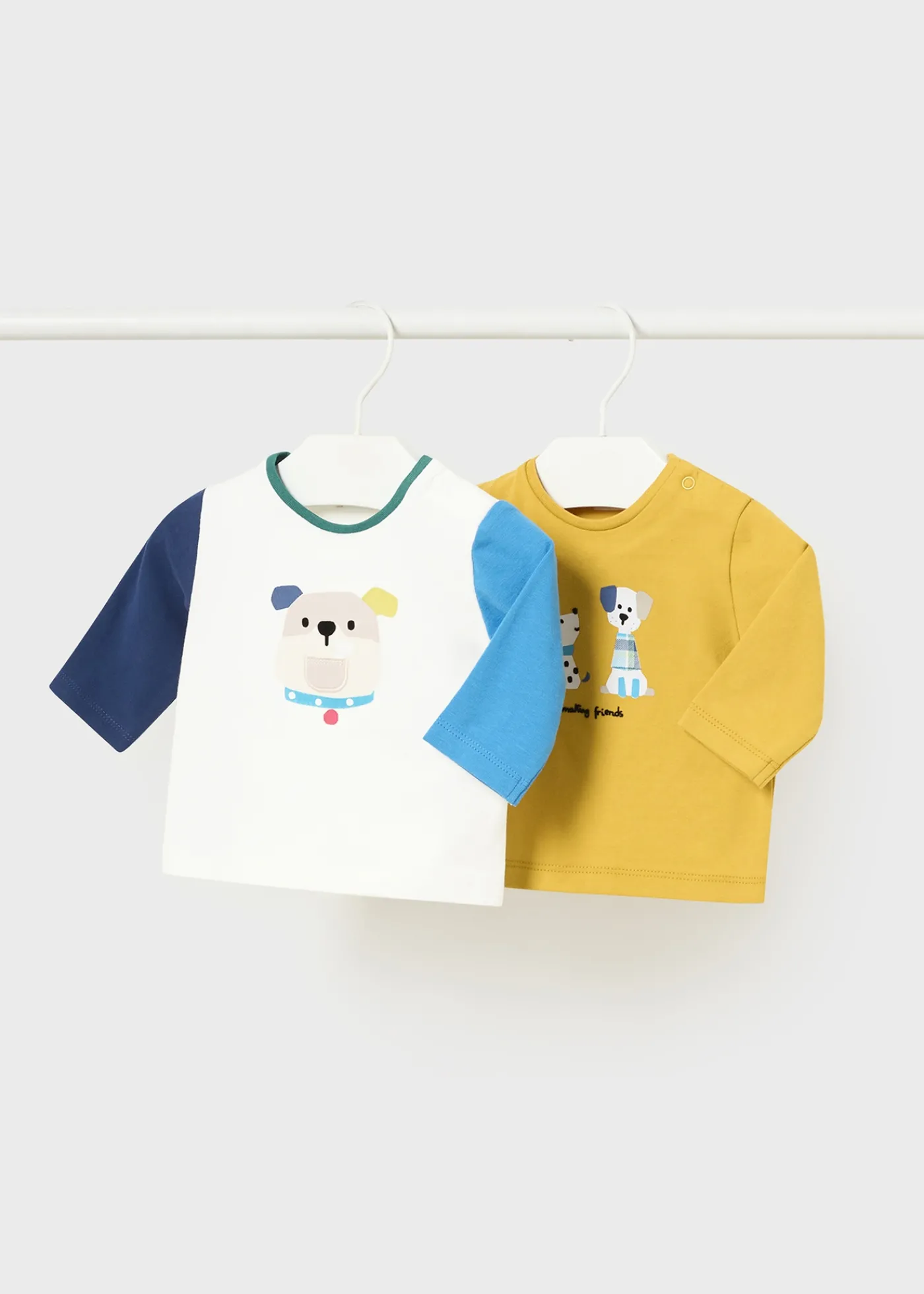 Best Sale Set 2 camisetas estampadas recién nacido Bodies Y Camisetas