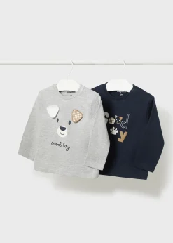 Clearance Set 2 camisetas perro bebé Bodies Y Camisetas