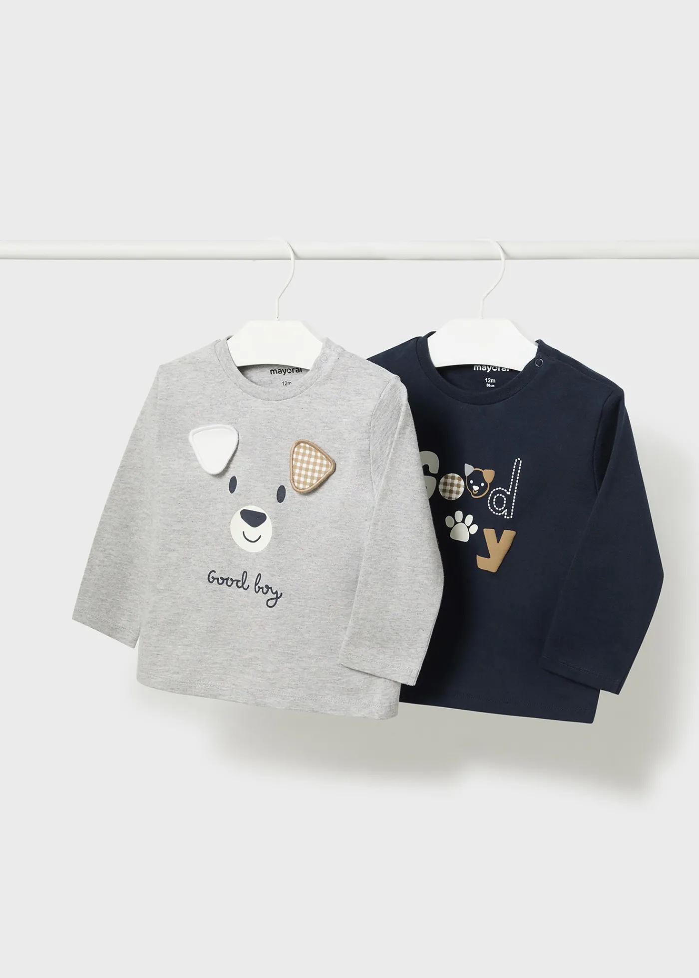 Clearance Set 2 camisetas perro bebé Bodies Y Camisetas