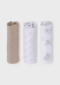 Best Set 3 gasas Better Cotton bebé Gasas Y Baberos