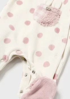 Outlet Set 2 peleles tundosados animalitos recién nacida Pijamas Y Peleles
