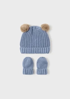 Discount Set gorro y manoplas tricot recién nacido Accesorios Y Complementos