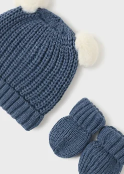 Sale Set gorro y manoplas tricot recién nacido Accesorios Y Complementos