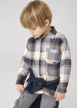 Cheap Sobrecamisa cuadros niño Camisas
