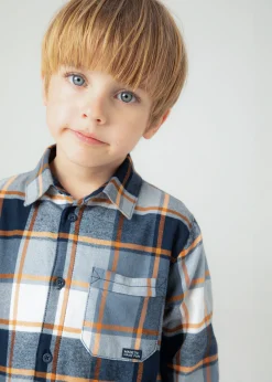 Cheap Sobrecamisa cuadros niño Camisas