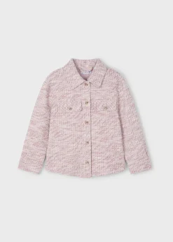 Best Sobrecamisa tweed niña Blusas Y Tops
