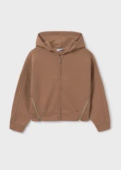 Sale Sudadera aberturas cremalleras chica Jerséis Y Sudaderas