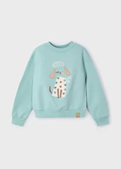 Cheap Sudadera bordada niña Jerséis Y Sudaderas