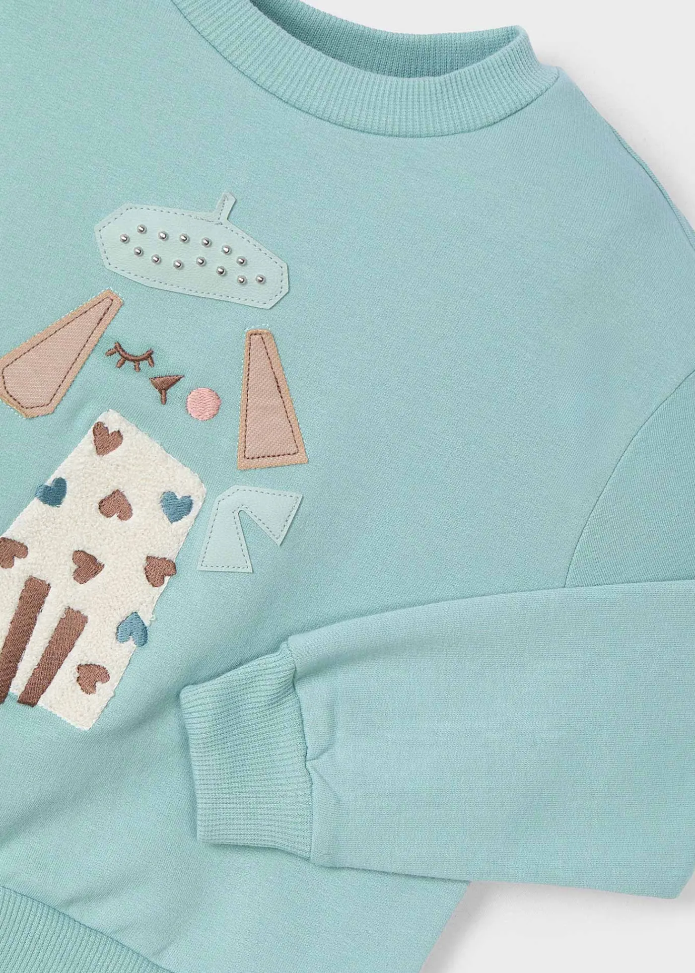 Cheap Sudadera bordada niña Jerséis Y Sudaderas