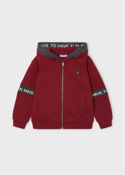 Discount Sudadera cinta texto niño Sudaderas