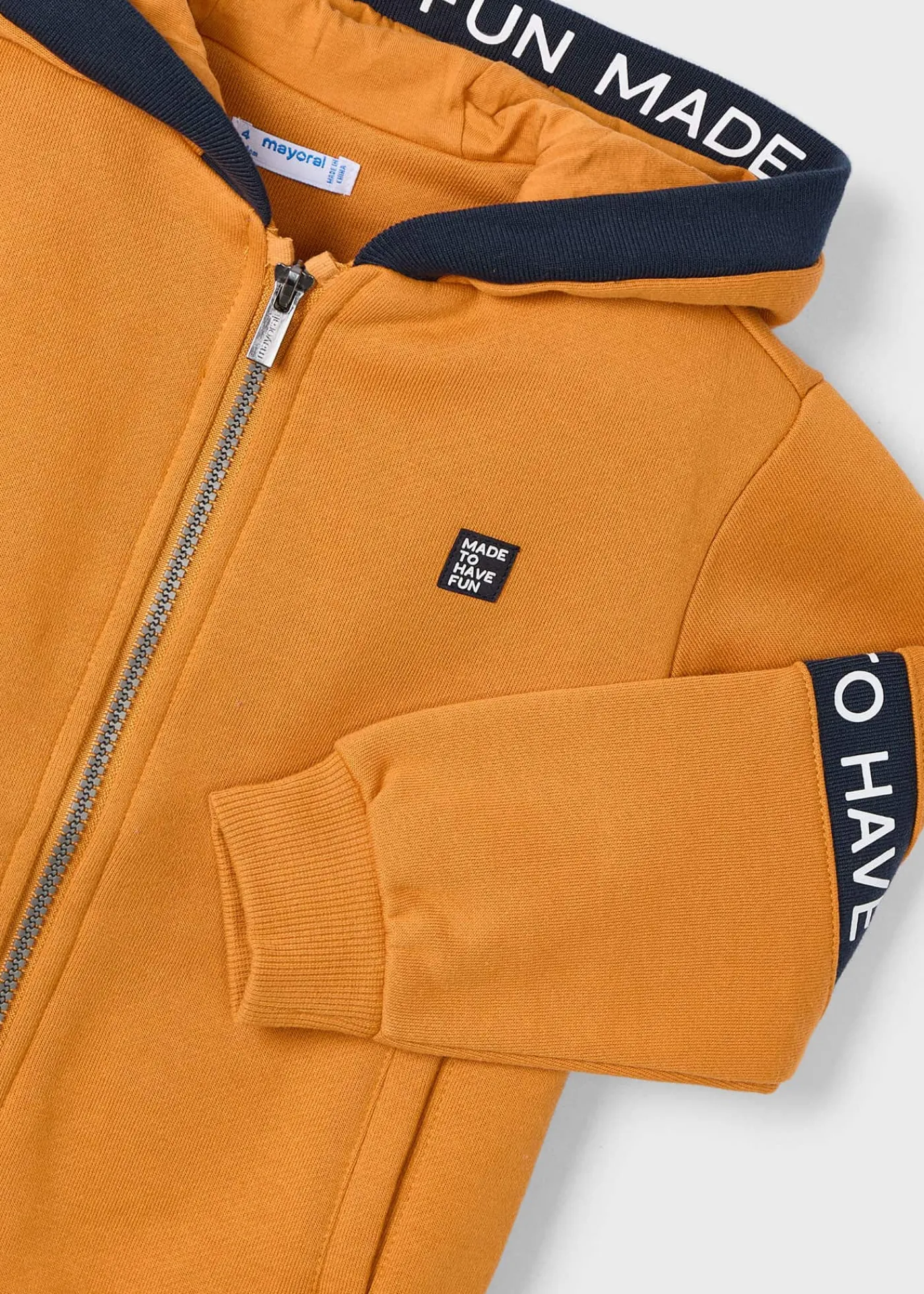 New Sudadera cinta texto niño Sudaderas