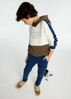 Outlet Sudadera contrastes chico Sudaderas