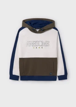 Outlet Sudadera contrastes chico Sudaderas