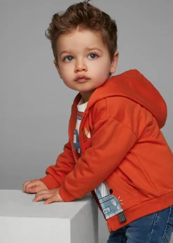 Fashion Sudadera cremallera interactiva bebé Jerséis Y Sudaderas