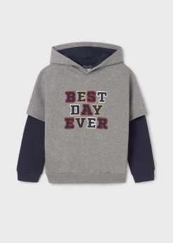 Clearance Sudadera doble manga chico Sudaderas